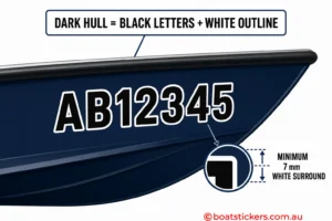WA Dark Hull Placement Example