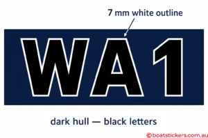 WA Rego Stickers with Outline